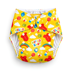 Biobubs Reusable Cloth Diaper for Baby | Washable & Waterproof Baby Nappy | Breathable, Eco-Friendly & Cost-Saving | Adjustable Baby Diaper